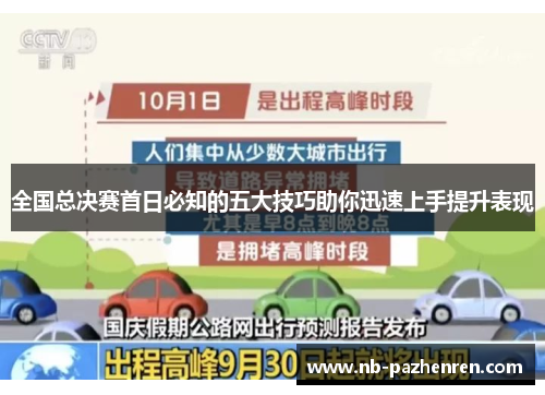 全国总决赛首日必知的五大技巧助你迅速上手提升表现