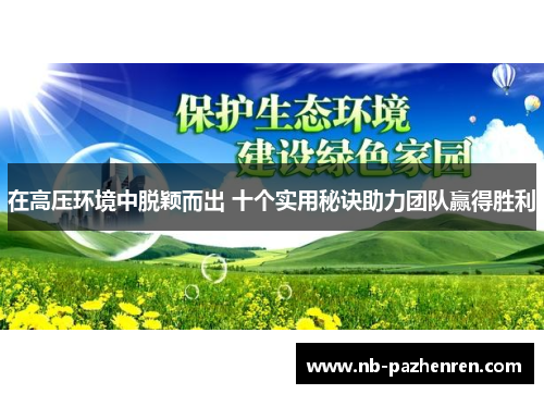在高压环境中脱颖而出 十个实用秘诀助力团队赢得胜利