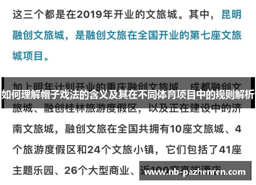 如何理解帽子戏法的含义及其在不同体育项目中的规则解析